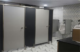 SS Washroom Cubicles Partitions